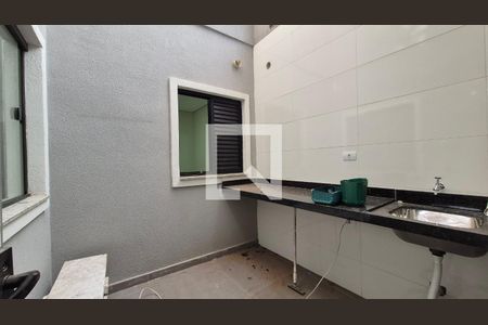 Lavanderia de apartamento à venda com 3 quartos, 90m² em Vila Curuçá, Santo André