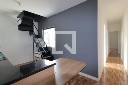 Cozinha de apartamento à venda com 2 quartos, 106m² em Campestre, Santo André