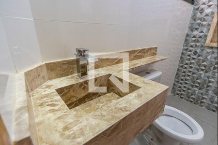 Banheiro/Suite  de apartamento à venda com 3 quartos, 180m² em Vila Curuçá, Santo André