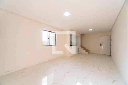 Sala de apartamento à venda com 3 quartos, 180m² em Vila Curuçá, Santo André