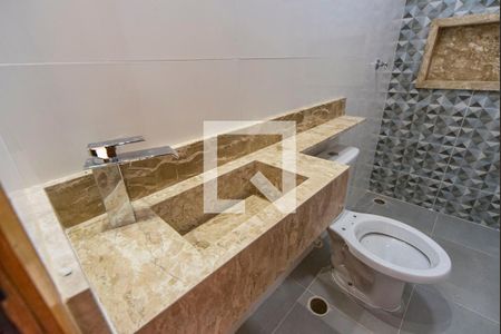 Banheiro/Suite  de apartamento à venda com 3 quartos, 180m² em Vila Curuçá, Santo André