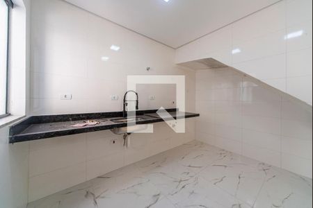 Cozinha de apartamento à venda com 3 quartos, 180m² em Vila Curuçá, Santo André