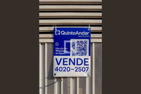 Placa Instalada na Fachada de apartamento à venda com 3 quartos, 180m² em Vila Curuçá, Santo André