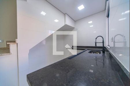 Cozinha de apartamento à venda com 3 quartos, 149m² em Vila Curuçá, Santo André