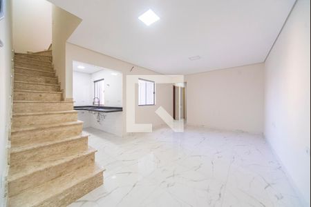 Sala de apartamento à venda com 3 quartos, 149m² em Vila Curuçá, Santo André