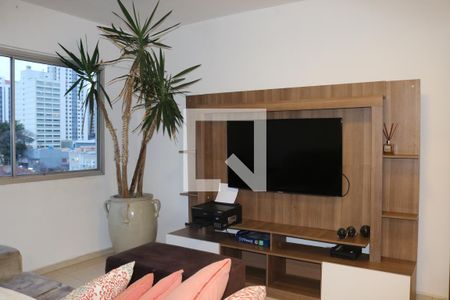 Sala de apartamento à venda com 3 quartos, 81m² em Vila Hamburguesa, São Paulo