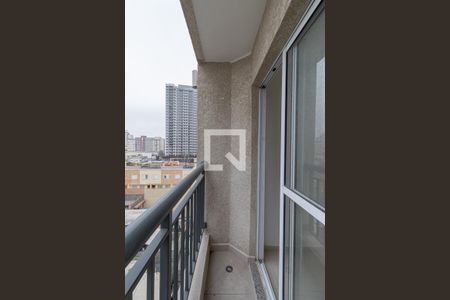 Varanda Sala/Cozinha de apartamento para alugar com 2 quartos, 36m² em Vila Guilhermina, São Paulo