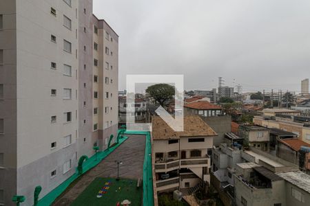 Vista Varanda Sala/Cozinha de apartamento para alugar com 2 quartos, 36m² em Vila Guilhermina, São Paulo