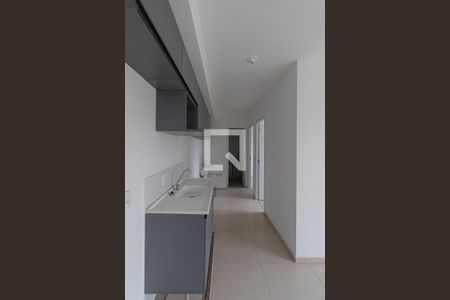 Sala/Cozinha de apartamento para alugar com 2 quartos, 36m² em Vila Guilhermina, São Paulo