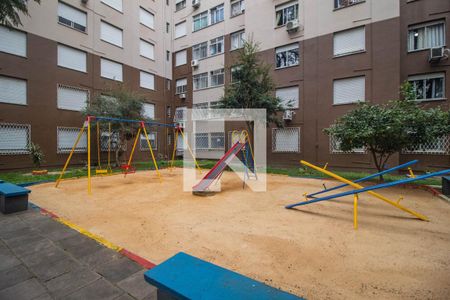 Área comum - Playground de apartamento à venda com 1 quarto, 50m² em Cristal, Porto Alegre