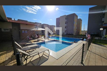 Área comum - Piscina de apartamento para alugar com 2 quartos, 45m² em Res Jd Lisboa, Goiânia