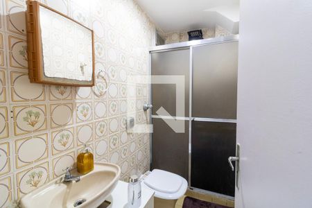 Banheiro de kitnet/studio à venda com 1 quarto, 29m² em Cidade Baixa, Porto Alegre