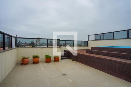 Terraço - Cobertura de apartamento à venda com 3 quartos, 257m² em Vila Ipiranga, Porto Alegre