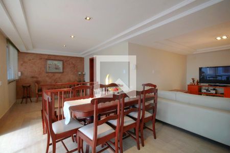 Sala - Jantar de apartamento à venda com 4 quartos, 281m² em Sion, Belo Horizonte