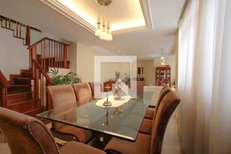 Sala - Jantar de apartamento à venda com 4 quartos, 281m² em Sion, Belo Horizonte