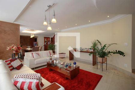 Sala de apartamento à venda com 4 quartos, 281m² em Sion, Belo Horizonte