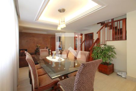 Sala - Jantar de apartamento à venda com 4 quartos, 281m² em Sion, Belo Horizonte