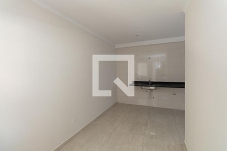 Sala/Cozinha de apartamento à venda com 2 quartos, 41m² em Parque Vitoria, São Paulo