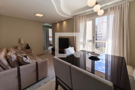 Sala de apartamento para alugar com 3 quartos, 63m² em Loteamento Parque São Martinho, Campinas