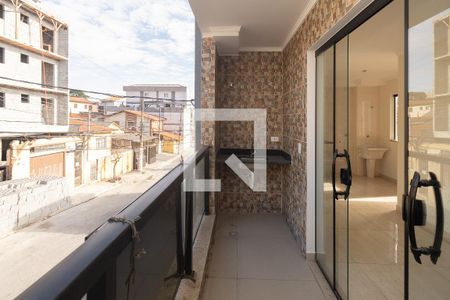 Varanda/Sala/Cozinha de apartamento à venda com 3 quartos, 67m² em Parque Vitoria, São Paulo