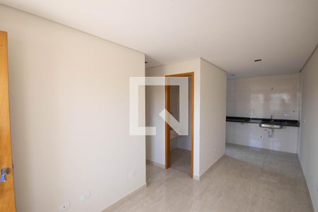 Sala/Cozinha de apartamento à venda com 2 quartos, 37m² em Parque Vitoria, São Paulo