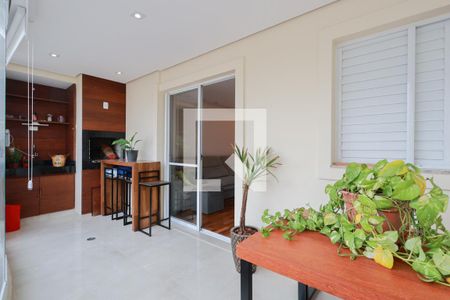 Varanda gourmet de apartamento à venda com 3 quartos, 156m² em Santa Teresinha, São Paulo