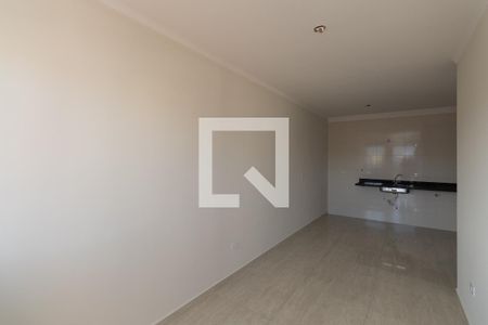 Sala/Cozinha de apartamento à venda com 2 quartos, 54m² em Parque Vitoria, São Paulo