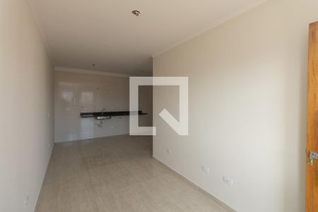 Sala/Cozinha de apartamento à venda com 2 quartos, 54m² em Parque Vitoria, São Paulo