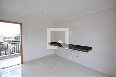 Sala/Cozinha de apartamento à venda com 2 quartos, 35m² em Parque Vitoria, São Paulo