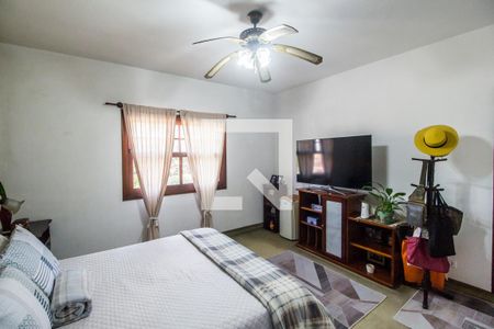 Suíte master de casa de condomínio à venda com 4 quartos, 353m² em Residencial Cinco (alphaville), Santana de Parnaíba