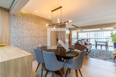 Sala de Jantar de apartamento à venda com 3 quartos, 149m² em Vila Mascote, São Paulo