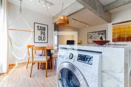 Sala/Cozinha de apartamento à venda com 2 quartos, 63m² em Jardim America, São Paulo