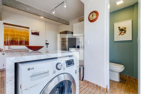 Sala/Cozinha de apartamento à venda com 2 quartos, 63m² em Jardim America, São Paulo