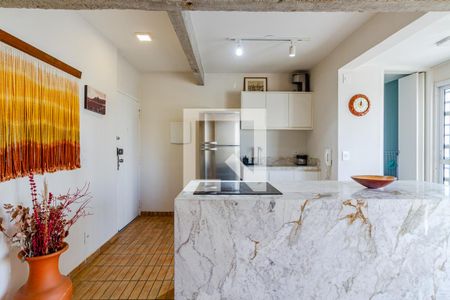 Sala/Cozinha de apartamento à venda com 2 quartos, 63m² em Jardim America, São Paulo
