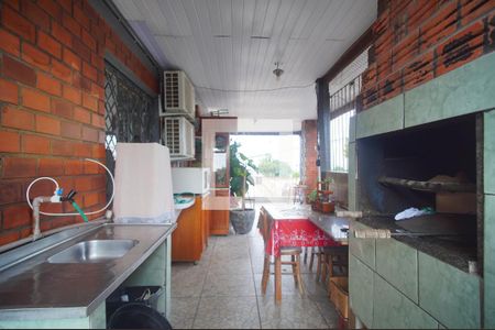 Churrasqueira de casa à venda com 2 quartos, 320m² em Canudos, Novo Hamburgo