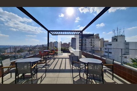 Área Comum - Rooftop de kitnet/studio à venda com 1 quarto, 35m² em Sumarezinho, São Paulo