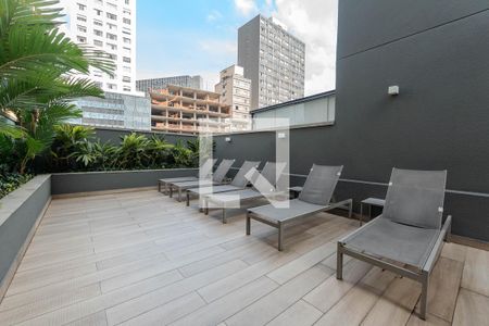 Área comum - Piscina de kitnet/studio à venda com 1 quarto, 47m² em Centro Histórico de São Paulo, São Paulo