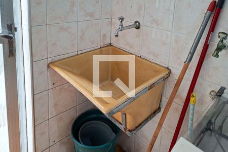 Área de Serviço de apartamento para alugar com 1 quarto, 40m² em Cidade Ocian, Praia Grande