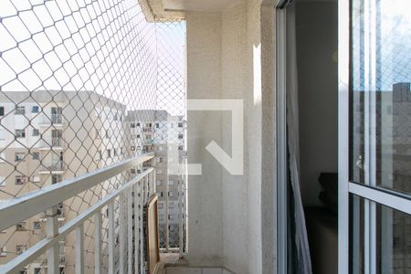 Varanda da Sala de apartamento para alugar com 2 quartos, 33m² em Vila Nova Curuca, São Paulo