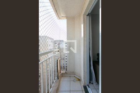 Varanda da Sala de apartamento para alugar com 2 quartos, 33m² em Vila Nova Curuca, São Paulo