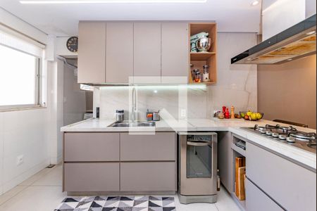 Cozinha de apartamento à venda com 2 quartos, 95m² em Luxemburgo, Belo Horizonte