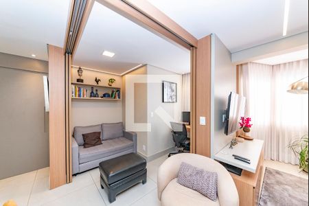 Sala de apartamento à venda com 2 quartos, 95m² em Luxemburgo, Belo Horizonte