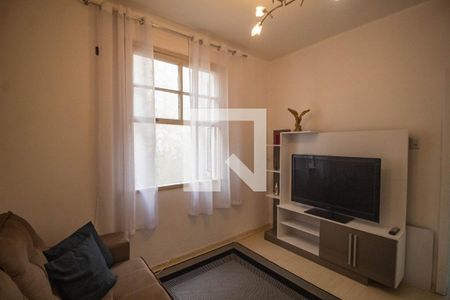 Sala de apartamento à venda com 1 quarto, 40m² em Menino Deus, Porto Alegre