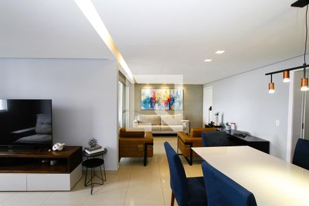 Sala de apartamento à venda com 4 quartos, 116m² em Buritis, Belo Horizonte