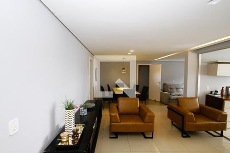 Sala de apartamento à venda com 4 quartos, 116m² em Buritis, Belo Horizonte