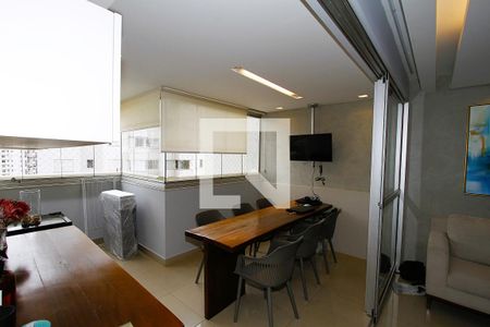 Varanda da Sala de apartamento à venda com 4 quartos, 116m² em Buritis, Belo Horizonte