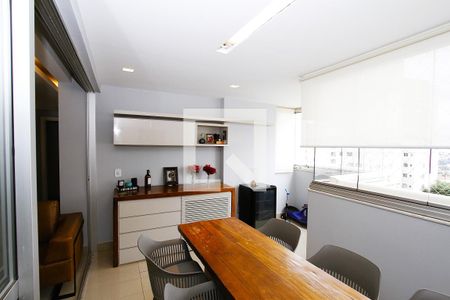 Varanda da Sala de apartamento à venda com 4 quartos, 116m² em Buritis, Belo Horizonte