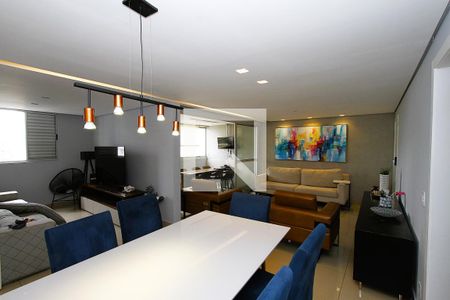 Sala de apartamento à venda com 4 quartos, 116m² em Buritis, Belo Horizonte