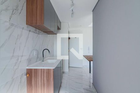 Cozinha e Área de Serviço de apartamento à venda com 2 quartos, 46m² em Jardim Ester, São Paulo