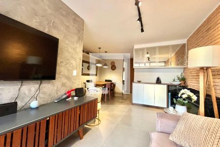 Sala de apartamento à venda com 3 quartos, 75m² em Vila Campestre, São Paulo